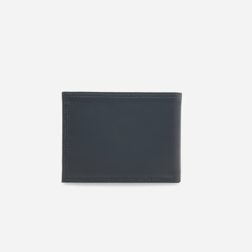 Billetera mathias de cuero para hombre - Negro - Image 3