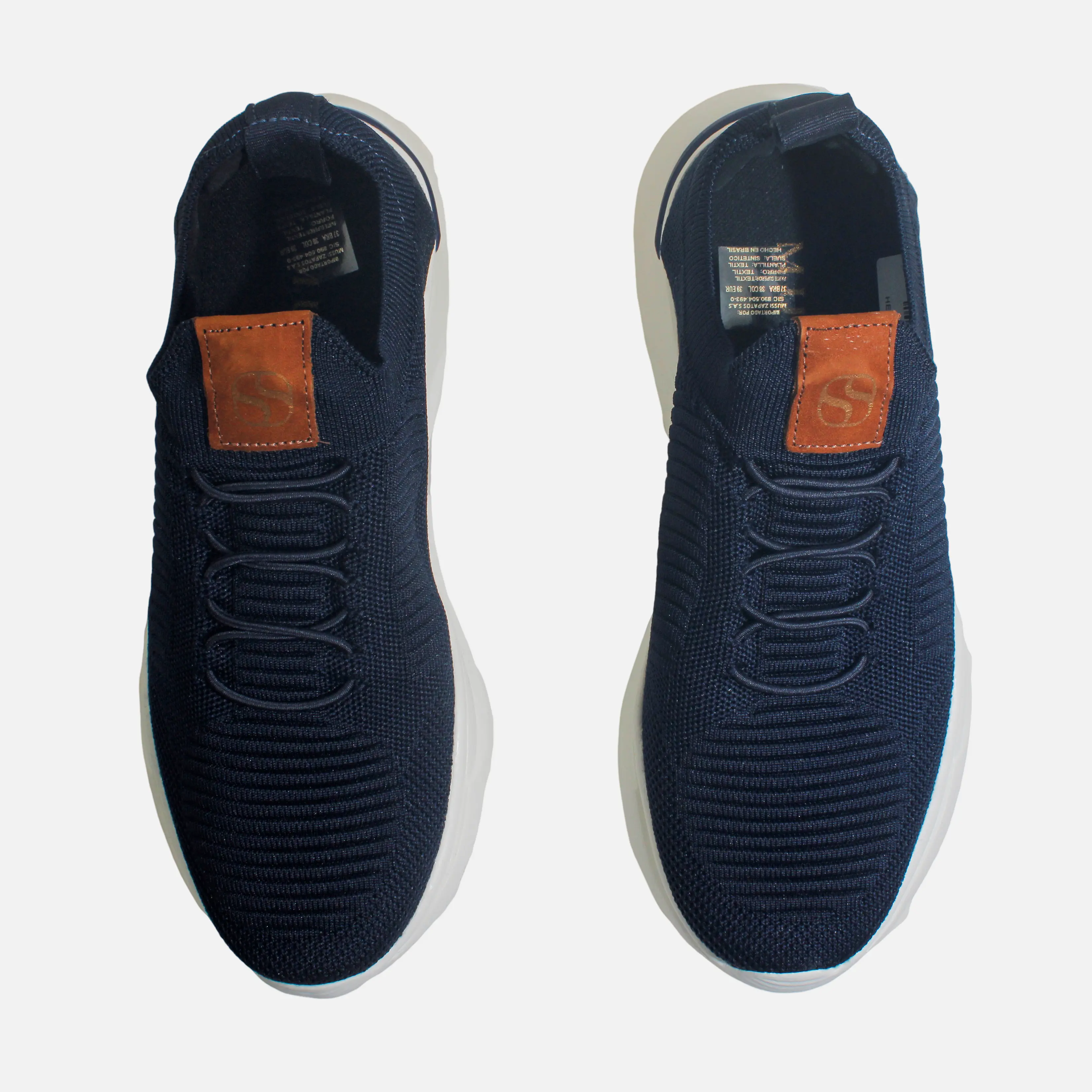 Tenis vittorio de textil para hombre - Azul - Image 4